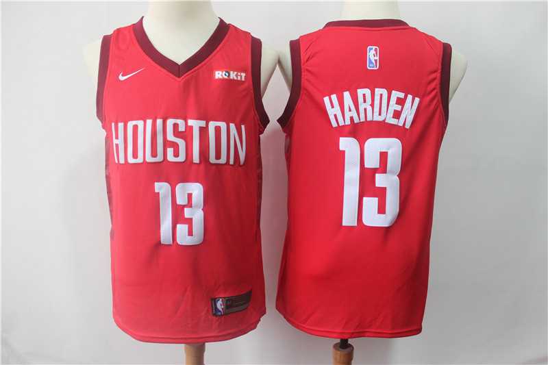 Rockets 13 James Harden Red 2018 19 Earned Edition Nike Swingman Jersey,We sell and wholesale Rockets 13 James Harden Red 2018 19 Earned Edition Nike Swingman Jersey on line form chian!